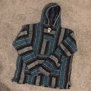 blue striped sweater!!